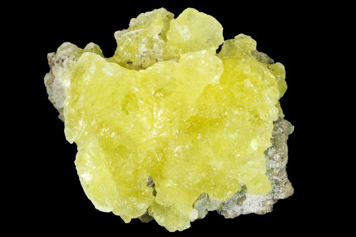 Lemon-Yellow Brucite - Balochistan, Pakistan #155213